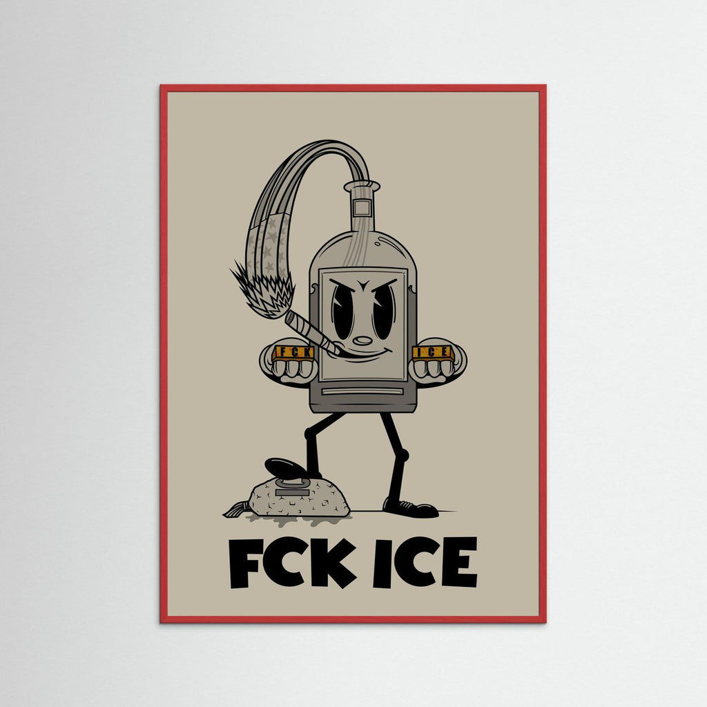 FCK ICE B&W