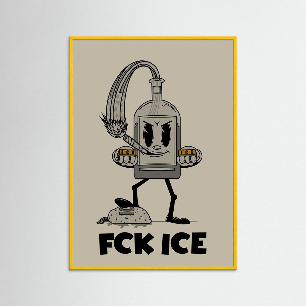 FCK ICE B&W