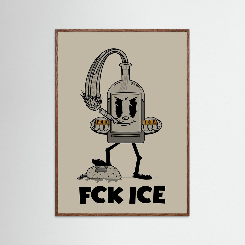 FCK ICE B&W