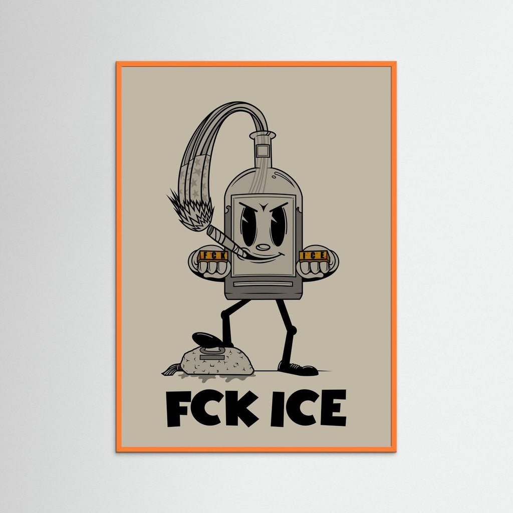 FCK ICE B&W