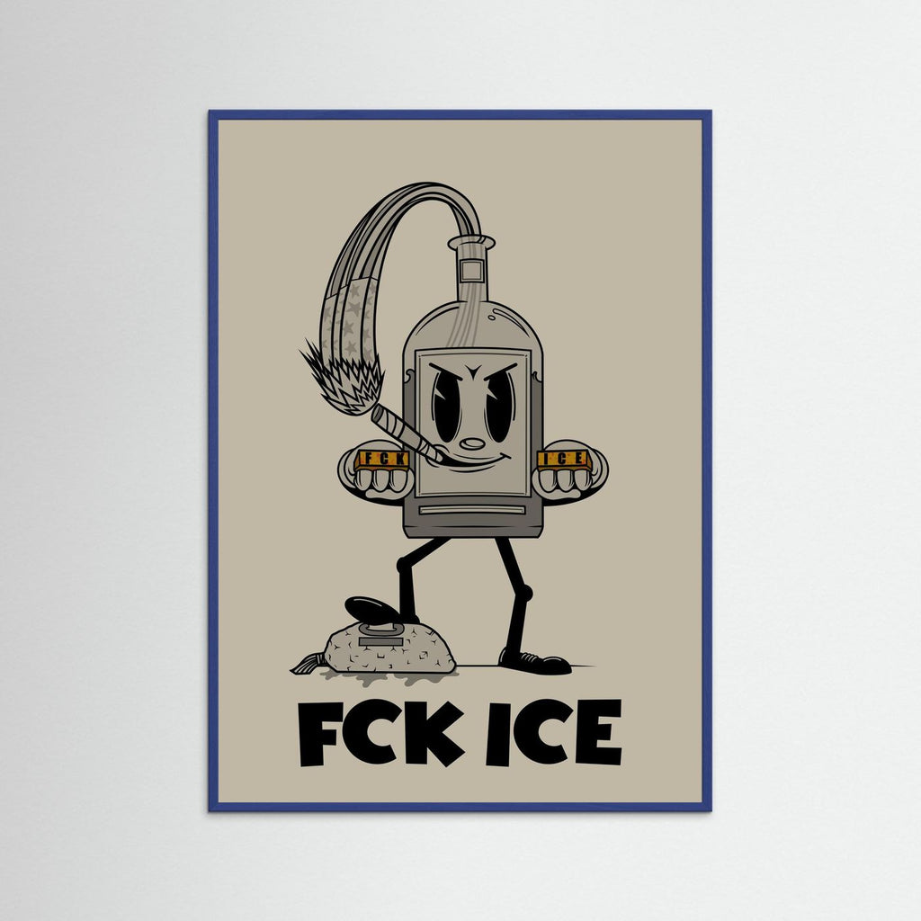 FCK ICE B&W