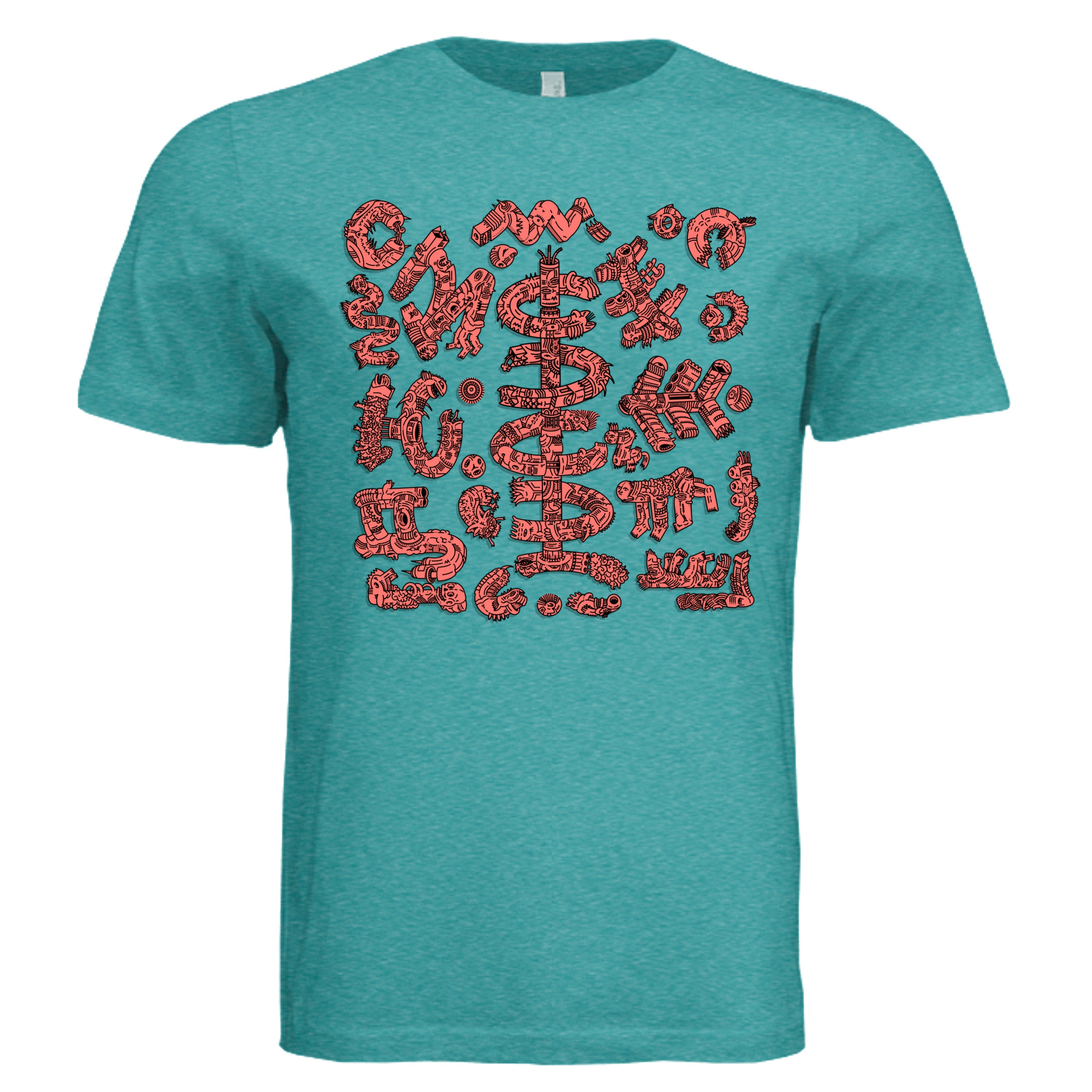 TEAL TRIBLEND - 3413C - FRONT